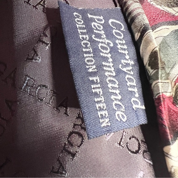 2 Jerry Garcia Men’s Silk Ties Grateful Dead Banyan Tree & Courtyard Performance - Picture 7 of 9